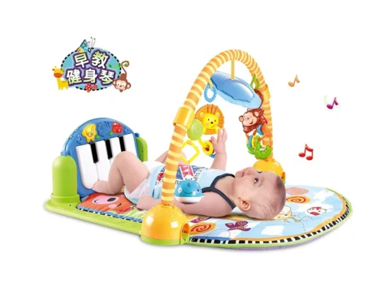 Crianças educacionais tapete musical brinquedos bebê música playmat cobertor musical crianças música brinquedo esteira