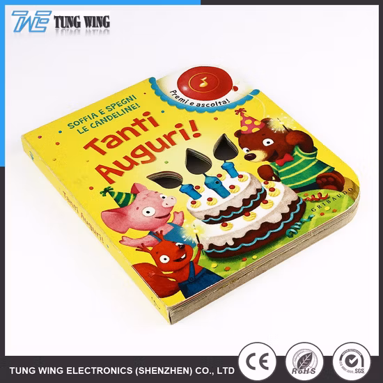 Os brinquedos educativos do ABS elétrico soam livros musicais das crianças